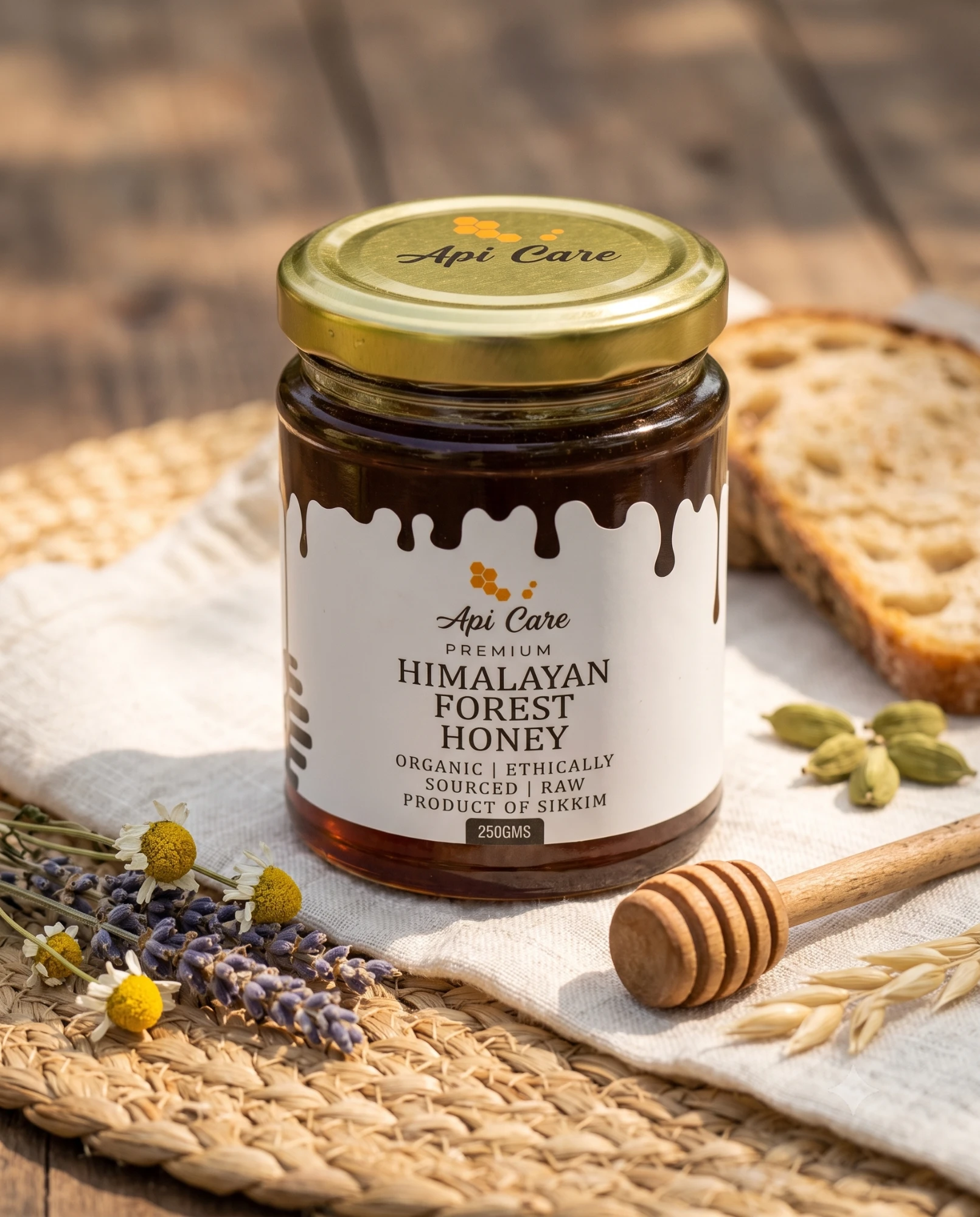 Kewzing, South Sikkim — Himalayan forest honey